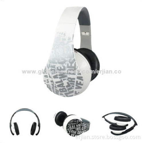 Wireless/Wired Bluetooth Headphones for Mobile Phones/Laptops/Tablet PCs, Support Incoming Ringtone